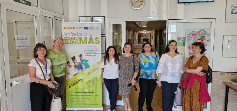 Job shadowing teachers Erasmus mobility in Spain