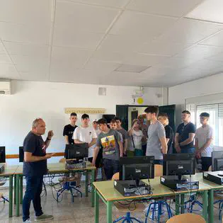VET internship students Erasmus mobility in Spain