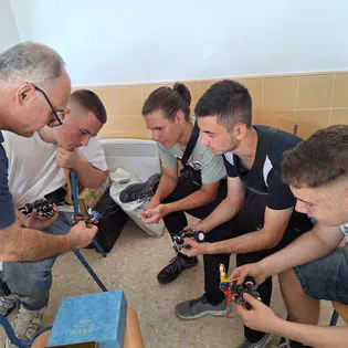 VET internship students Erasmus mobility in Spain